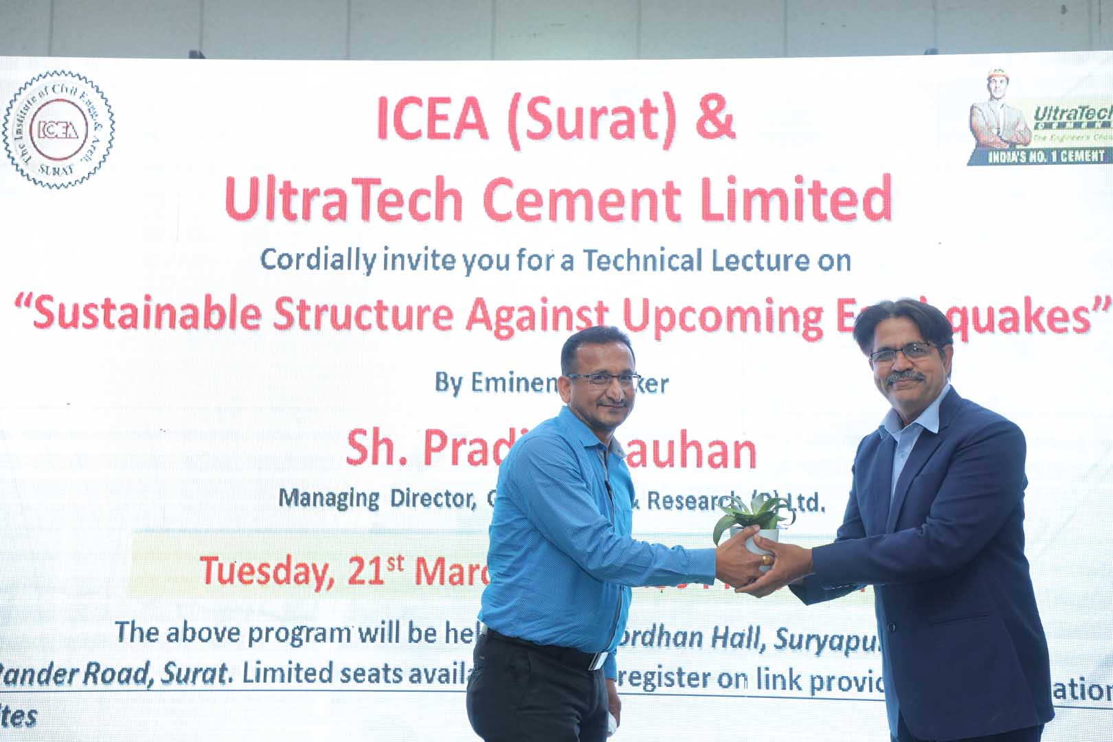 Technical Seminar on Sustainable Structure Against Upcoming Earthquakes